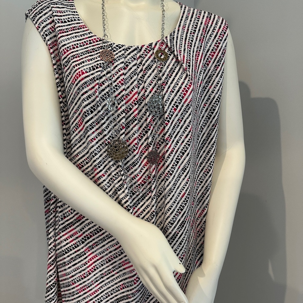 Allison Daley Women 3X  Sleeveless DressyTank